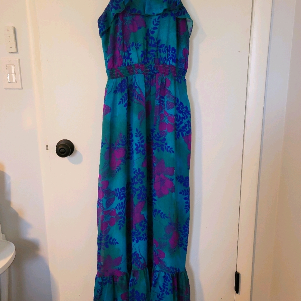 Long Floral Maxi Dress